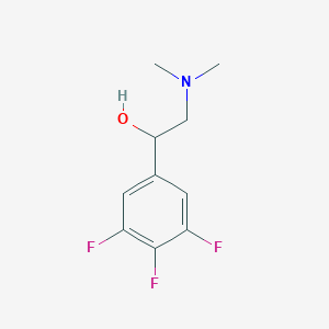 2-(Dimethylamino)-1-(3,4,5-trifluorophenyl)ethan-1-ol