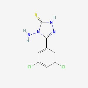 4-amino-5-(3,5-dichlorophenyl)-4H-1,2,4-triazole-3-thiol