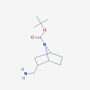 B2871608 Tert-butyl 2-(aminomethyl)-7-azabicyclo[2.2.1]heptane-7-carboxylate CAS No. 1823797-09-6