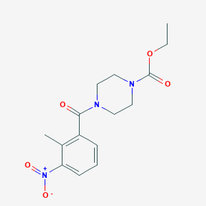 Ethyl 4-(2-methyl-3-nitrobenzoyl)piperazine-1-carboxylate