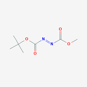 (E)-N-[(methoxycarbonyl)imino](tert-butoxy)formamide