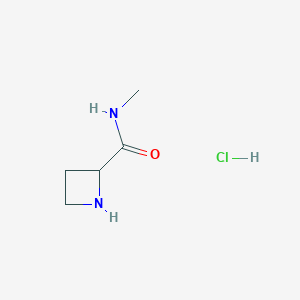 N-Methylazetidine-2-carboxamide;hydrochloride
