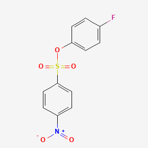 4-Fluorophenyl 4-nitrobenzene-1-sulfonate