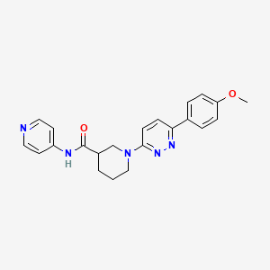 1-(6-(4-methoxyphenyl)pyridazin-3-yl)-N-(pyridin-4-yl)piperidine-3-carboxamide