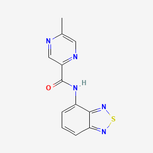 N-(benzo[c][1,2,5]thiadiazol-4-yl)-5-methylpyrazine-2-carboxamide