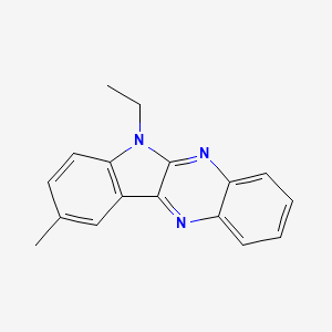 6-ethyl-9-methyl-6H-indolo[2,3-b]quinoxaline