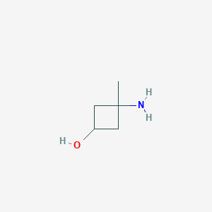 3-Amino-3-methylcyclobutan-1-ol