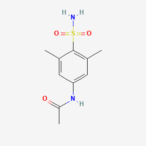 molecular formula C10H14N2O3S B2871982 N-(3,5-dimethyl-4-sulfamoylphenyl)acetamide CAS No. 67214-70-4