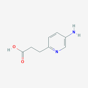 molecular formula C8H10N2O2 B2872241 3-(5-Aminopyridin-2-yl)propanoic acid CAS No. 119711-31-8