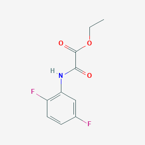 molecular formula C10H9F2NO3 B2872291 Ethyl 2-((2,5-difluorophenyl)amino)-2-oxoacetate CAS No. 1184110-13-1