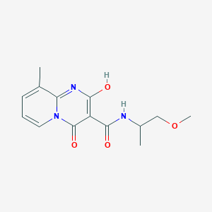 2-hydroxy-N-(1-methoxypropan-2-yl)-9-methyl-4-oxo-4H-pyrido[1,2-a]pyrimidine-3-carboxamide