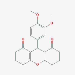 9-(3,4-dimethoxyphenyl)-3,4,5,6,7,9-hexahydro-1H-xanthene-1,8(2H)-dione