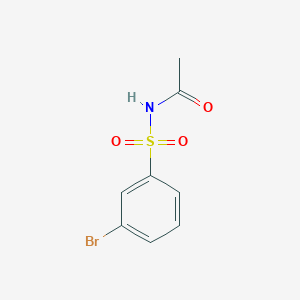 molecular formula C8H8BrNO3S B2872700 N-(3-Bromobenzenesulfonyl)acetamide CAS No. 1248147-79-6