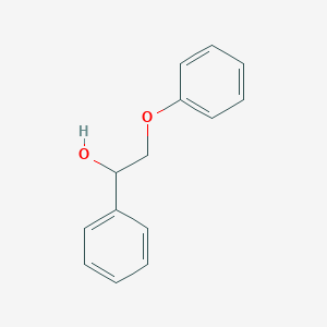 molecular formula C14H14O2 B2873073 2-Phenoxy-1-phenylethanol CAS No. 4249-72-3
