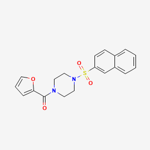 2-Furyl 4-(2-naphthylsulfonyl)piperazinyl ketone