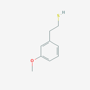 molecular formula C9H12OS B2873109 2-(3-Methoxyphenyl)ethane-1-thiol CAS No. 51526-56-8