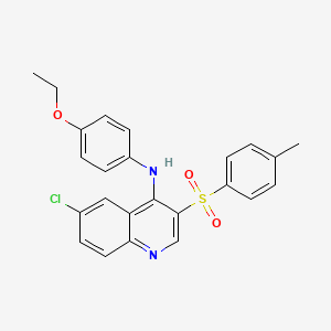 6-chloro-N-(4-ethoxyphenyl)-3-tosylquinolin-4-amine