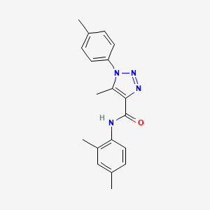 N-(2,4-dimethylphenyl)-5-methyl-1-(4-methylphenyl)-1H-1,2,3-triazole-4-carboxamide