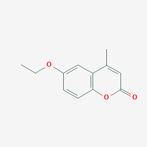 molecular formula C12H12O3 B2873320 6-Ethoxy-4-methylchromen-2-one CAS No. 262591-13-9