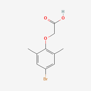 molecular formula C10H11BrO3 B2873346 2-(4-Bromo-2,6-dimethylphenoxy)acetic acid CAS No. 455887-97-5