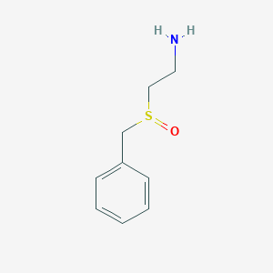 2-Phenylmethanesulfinylethan-1-amine