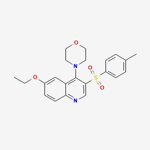 4-(6-Ethoxy-3-tosylquinolin-4-yl)morpholine