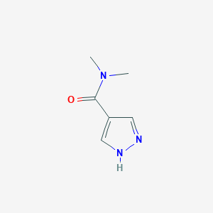 N,N-dimethyl-1H-pyrazole-4-carboxamide