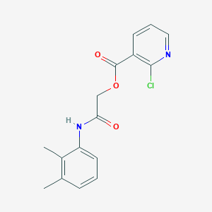 [(2,3-Dimethylphenyl)carbamoyl]methyl 2-chloropyridine-3-carboxylate