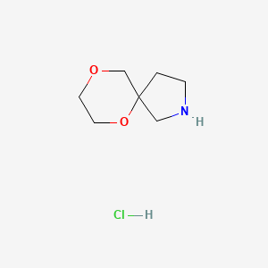 6,9-Dioxa-2-azaspiro[4.5]decane hydrochloride