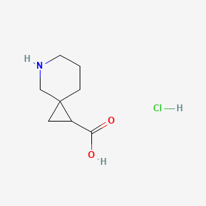 5-Azaspiro[2.5]octane-1-carboxylic acid hydrochloride