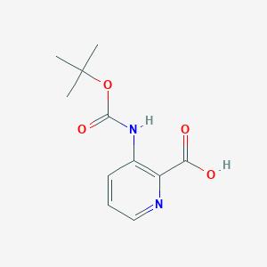 3-((tert-Butoxycarbonyl)amino)picolinic acid