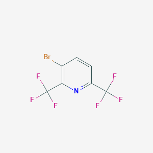 3-Bromo-2,6-bis(trifluoromethyl)pyridine