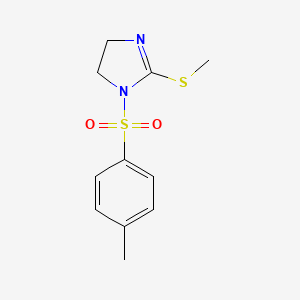 1-(4-Methylphenyl)sulfonyl-2-methylsulfanyl-4,5-dihydroimidazole