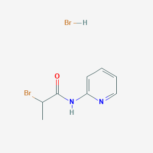 2-bromo-N-2-pyridinylpropanamide hydrobromide
