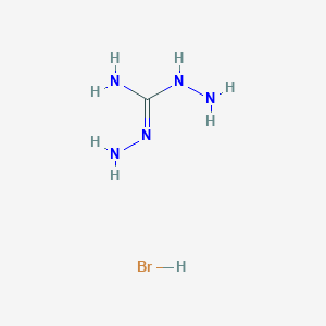 molecular formula CH8BrN5 B2873688 1,3-Diaminoguanidine hydrobromide CAS No. 58631-06-4