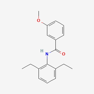 N-(2,6-diethylphenyl)-3-methoxybenzamide