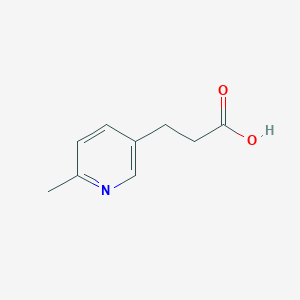 molecular formula C9H11NO2 B2873807 3-(6-Methylpyridin-3-yl)propanoic acid CAS No. 118420-23-8