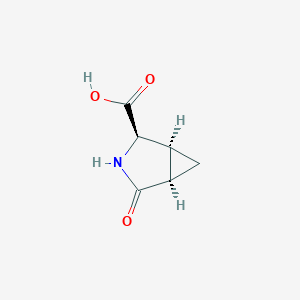 molecular formula C6H7NO3 B2873914 rac-(1R,2S,5S)-4-oxo-3-azabicyclo[3.1.0]hexane-2-carboxylic acid CAS No. 2309431-29-4