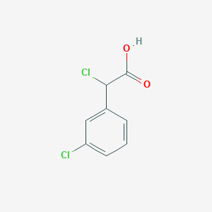 B2873979 2-Chloro-2-(3-chlorophenyl)acetic acid CAS No. 10236-60-9; 1368465-26-2