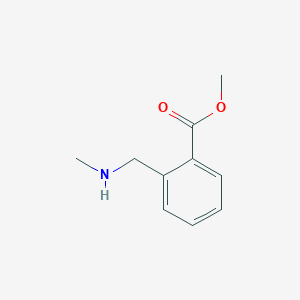 molecular formula C10H13NO2 B2874011 Methyl 2-[(methylamino)methyl]benzoate CAS No. 1157237-86-9