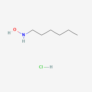 molecular formula C6H16ClNO B2874115 N-hexylhydroxylamine hydrochloride CAS No. 167388-34-3