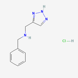 Benzyl[(1H-1,2,3-triazol-4-yl)methyl]amine hydrochloride