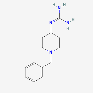 molecular formula C13H20N4 B2874182 N-(1-benzylpiperidin-4-yl)guanidine CAS No. 233664-88-5