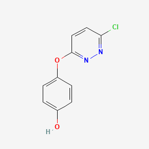 4-(6-Chloro-3-pyridazinyloxy)phenol
