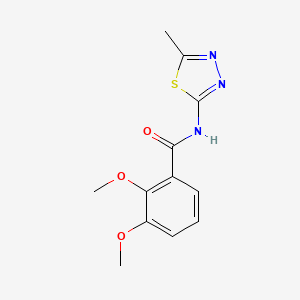 2,3-dimethoxy-N-(5-methyl-1,3,4-thiadiazol-2-yl)benzamide