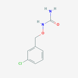 molecular formula C8H9ClN2O2 B2874740 [(3-chlorophenyl)methoxy]urea CAS No. 339103-78-5