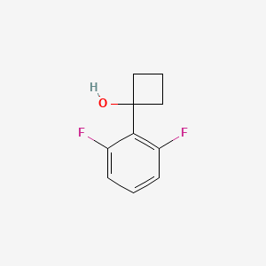 molecular formula C10H10F2O B2874873 1-(2,6-Difluorophenyl)cyclobutan-1-ol CAS No. 935287-84-6