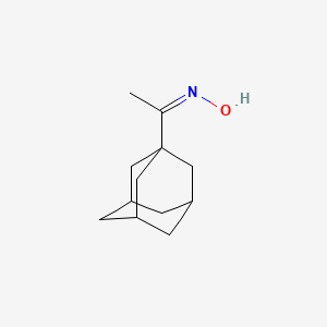 molecular formula C12H19NO B2874888 (1Z)-1-(1-adamantyl)ethanone oxime CAS No. 1707-40-0