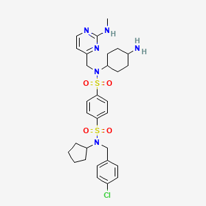 molecular formula C30H39ClN6O4S2 B2874924 Deltasonamide 2 