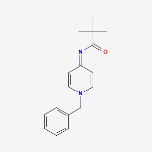 molecular formula C17H20N2O B2874936 N-(1-benzylpyridin-4(1H)-ylidene)pivalamide CAS No. 1448030-40-7
